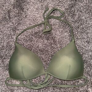 SHEIN‎ Green Bikini Top Size Small